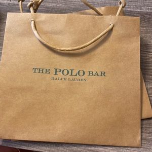 2 small Polo Bar bags